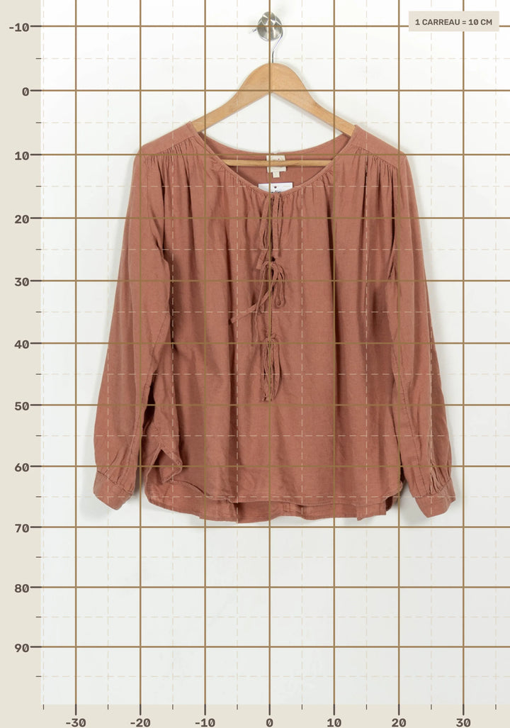 Blouse Rose - Taille S/36 de la marque Des petits hauts | PARAD116857 - Vendu par Paradigme - Image 4