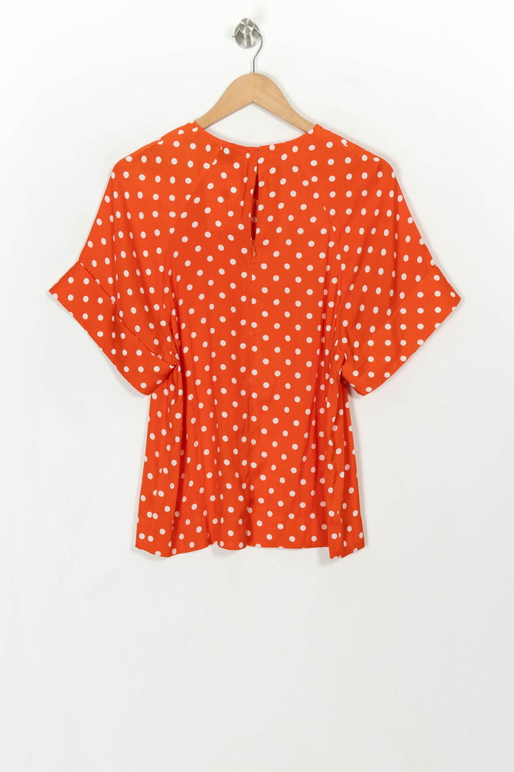 Blouse Orange et Blanche - Taille M/38 de la marque Essentiel Antwerp | PARAD116858 - Vendu par Paradigme - Image 5
