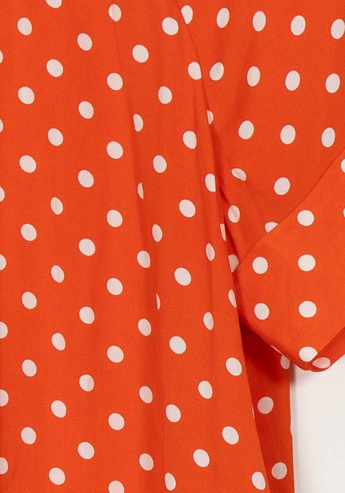 Blouse Orange et Blanche - Taille M/38 de la marque Essentiel Antwerp | PARAD116858 - Vendu par Paradigme - Image 3