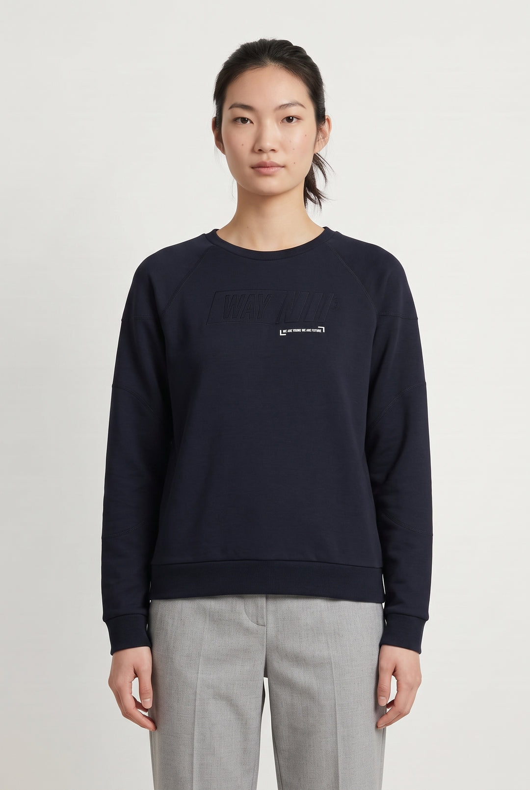 Sweat Bleu - Taille M/38 de la marque IKKS | PARAD116860 - Vendu par Paradigme - Image 1