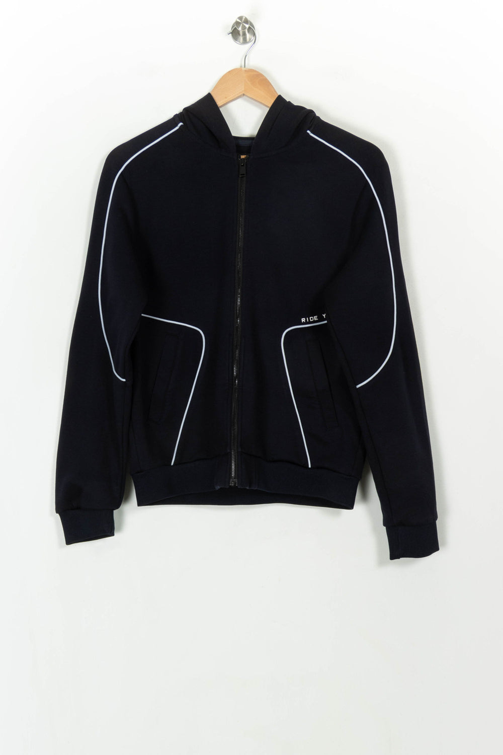 Sweat Zippé Bleu - Taille M/38 de la marque IKKS | PARAD116861 - Vendu par Paradigme - Image 2