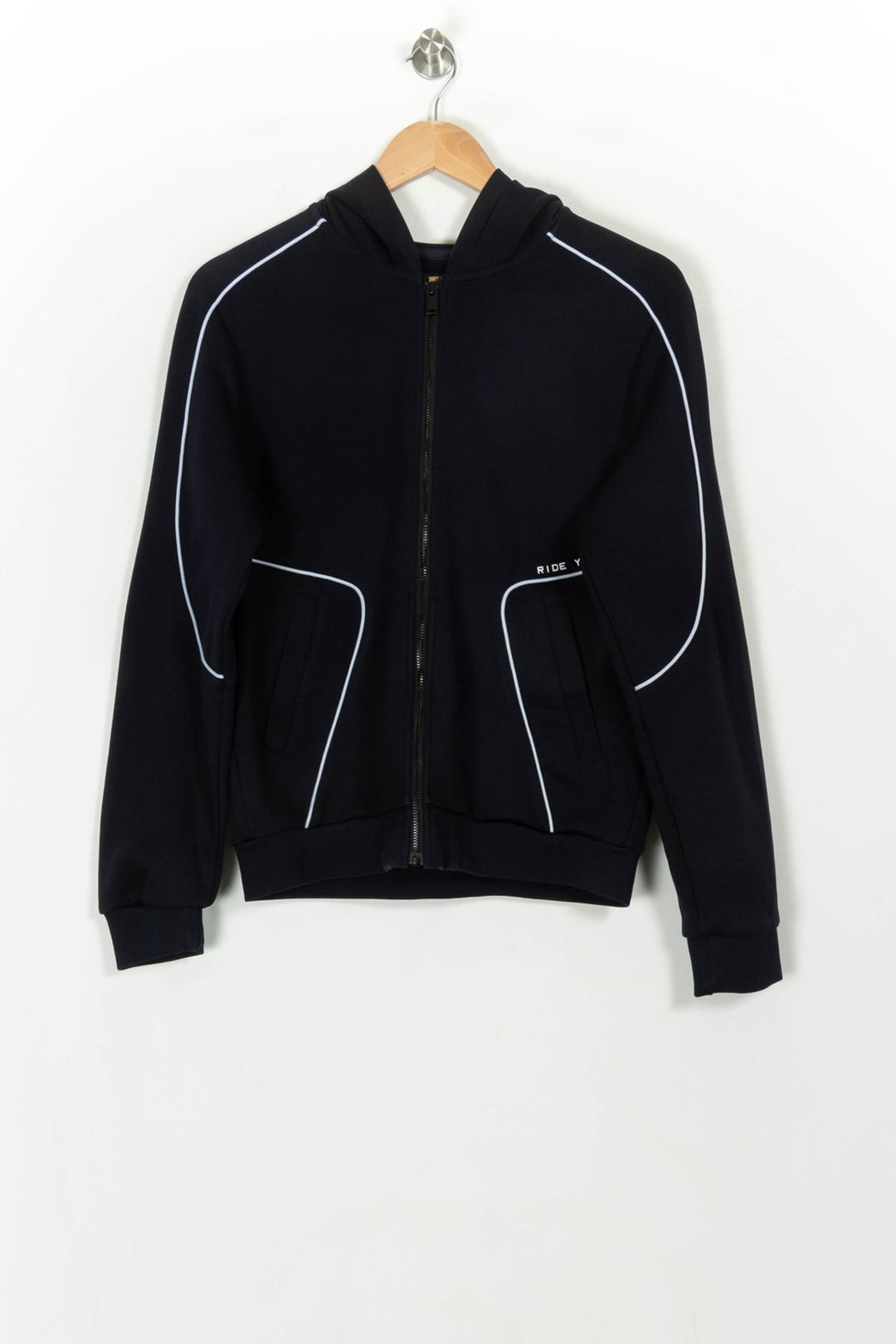 Sweat Zippé Bleu - Taille M/38 de la marque IKKS | PARAD116861 - Vendu par Paradigme - Image 2