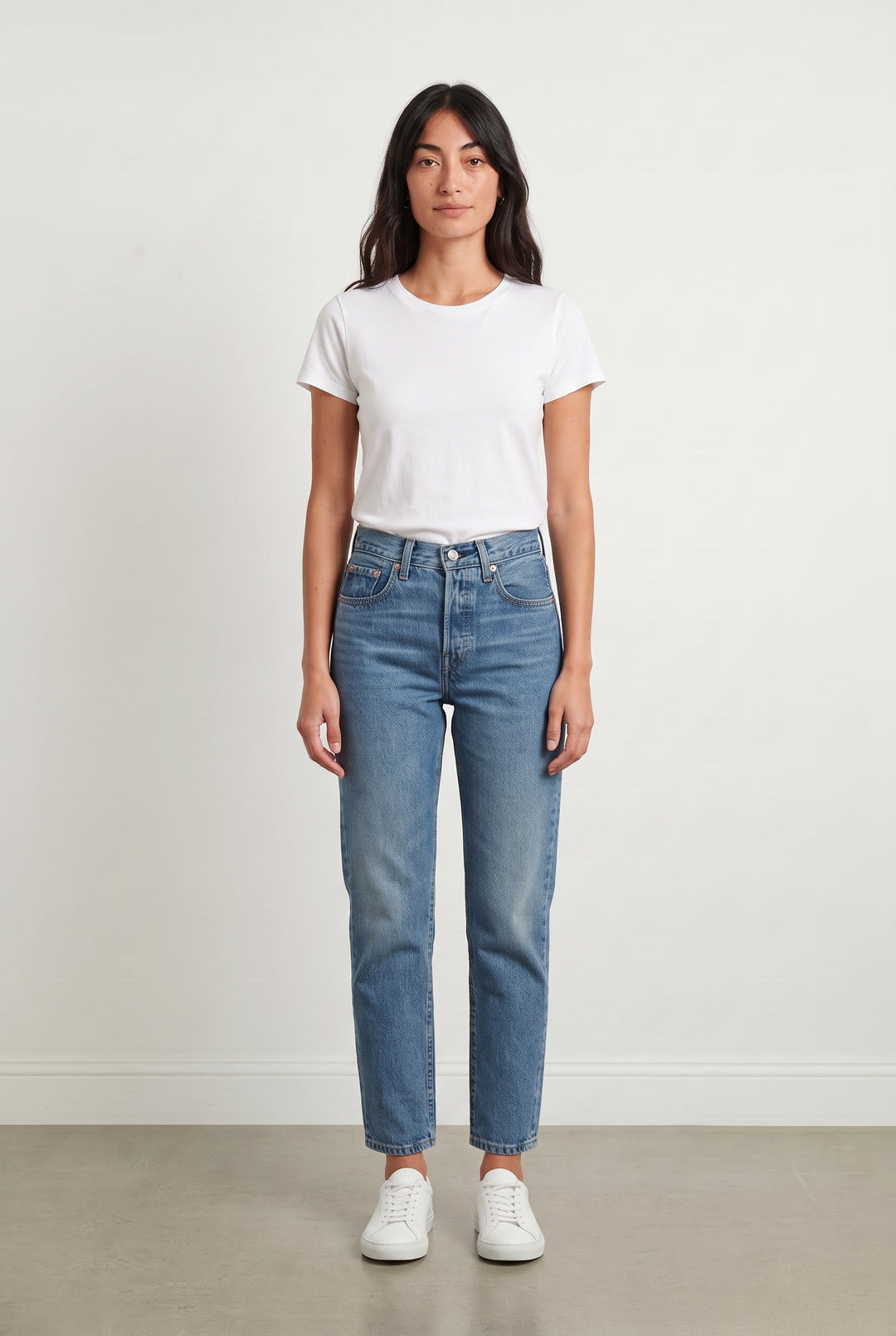 Jean Droit Bleu - Taille XXS/32 de la marque Levi&
