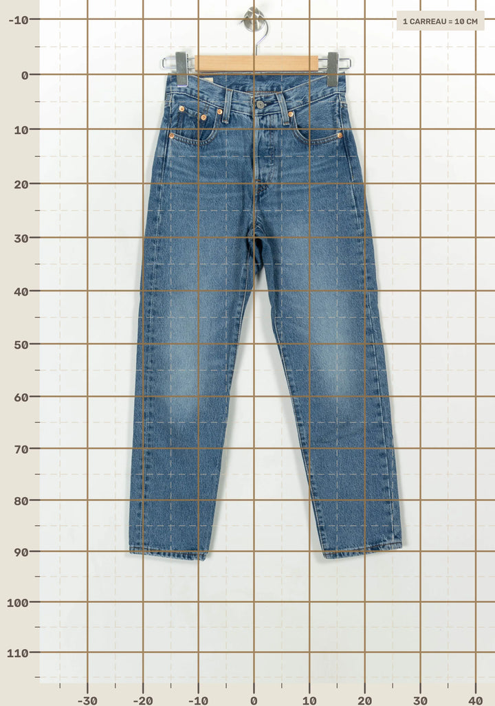 Jean Droit Bleu - Taille XXS/32 de la marque Levi&