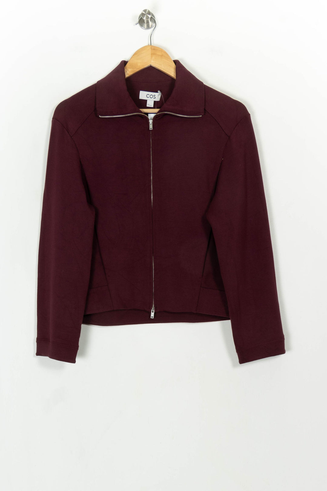 Blouson Bordeaux - Taille S/36 de la marque COS | PARAD116865 - Vendu par Paradigme - Image 2