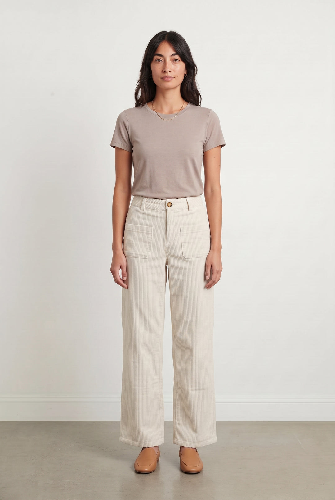 Pantalon Beige - Taille S/36 de la marque IKKS | PARAD116866 - Vendu par Paradigme - Image 1