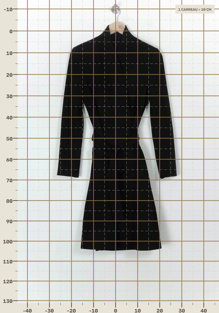 Manteau Noir - Taille XS/34 de la marque Imperial | PARAD116871 - Vendu par Paradigme - Image 4