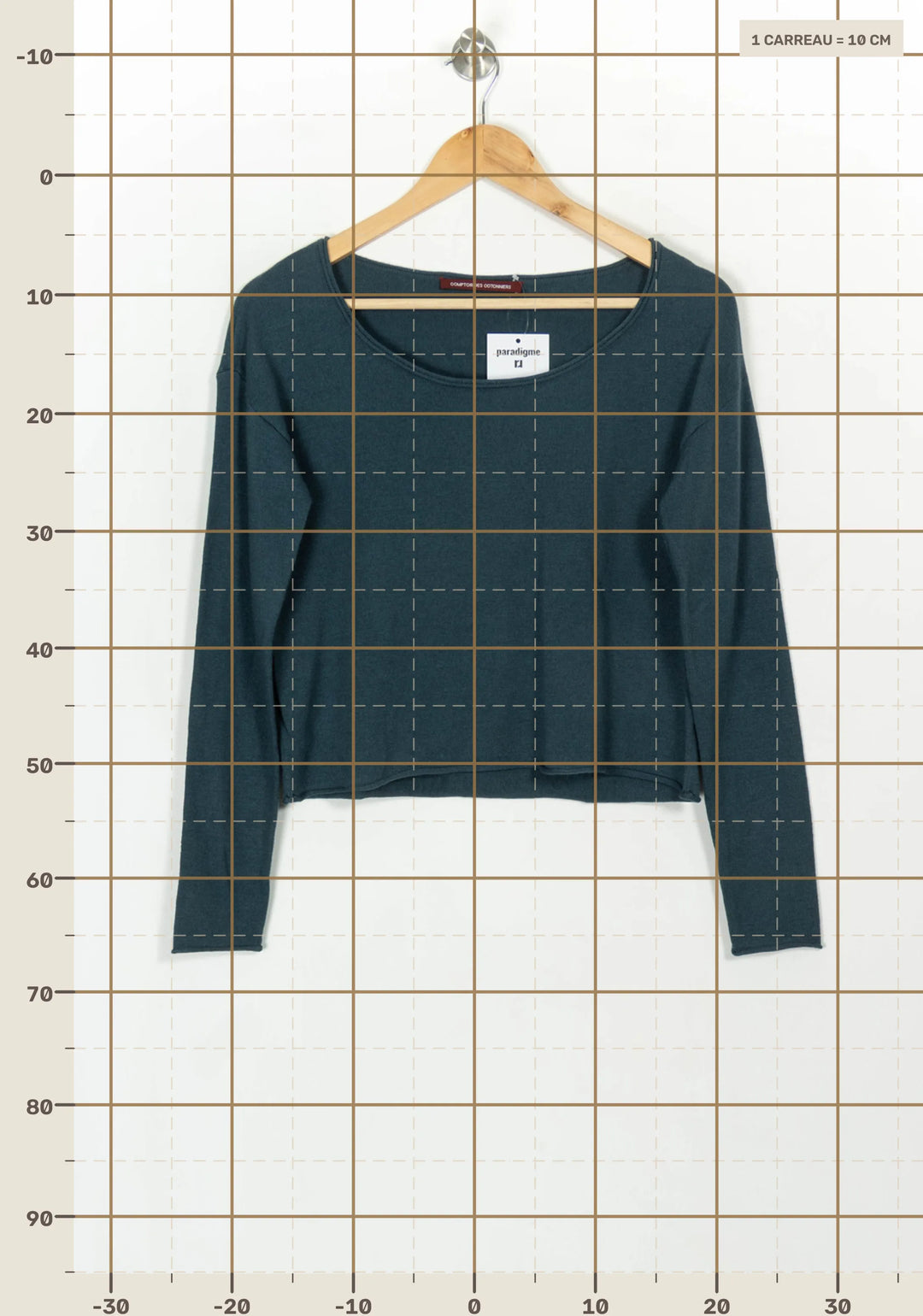 Pull Vert - Taille S/36 de la marque Comptoir des Cotonniers | PARAD116872 - Vendu par Paradigme - Image 4