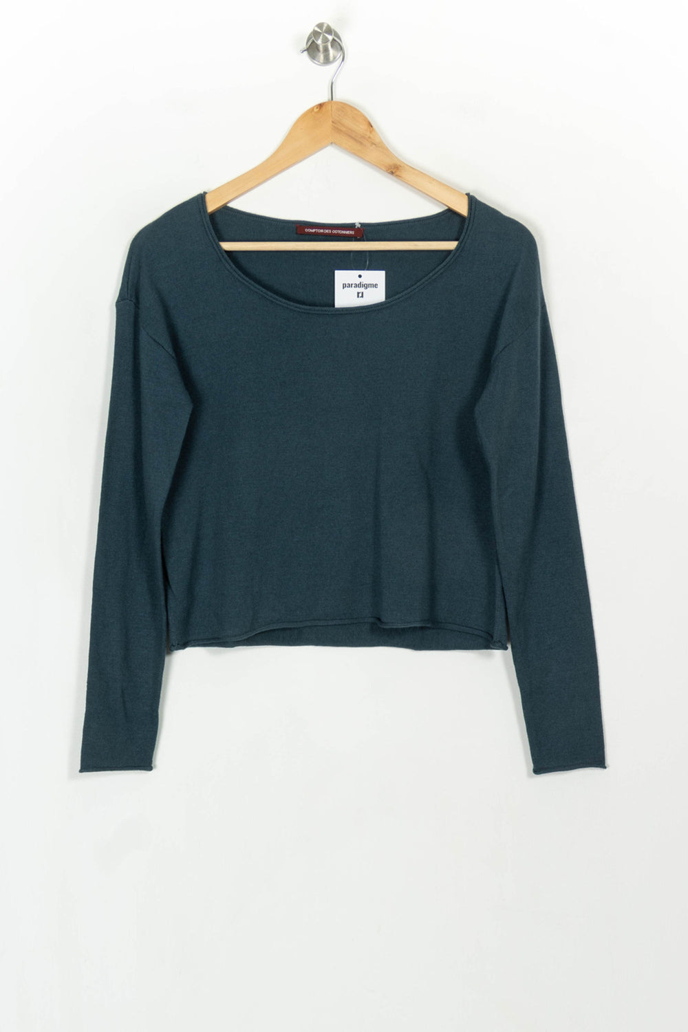 Pull Vert - Taille S/36 de la marque Comptoir des Cotonniers | PARAD116872 - Vendu par Paradigme - Image 2