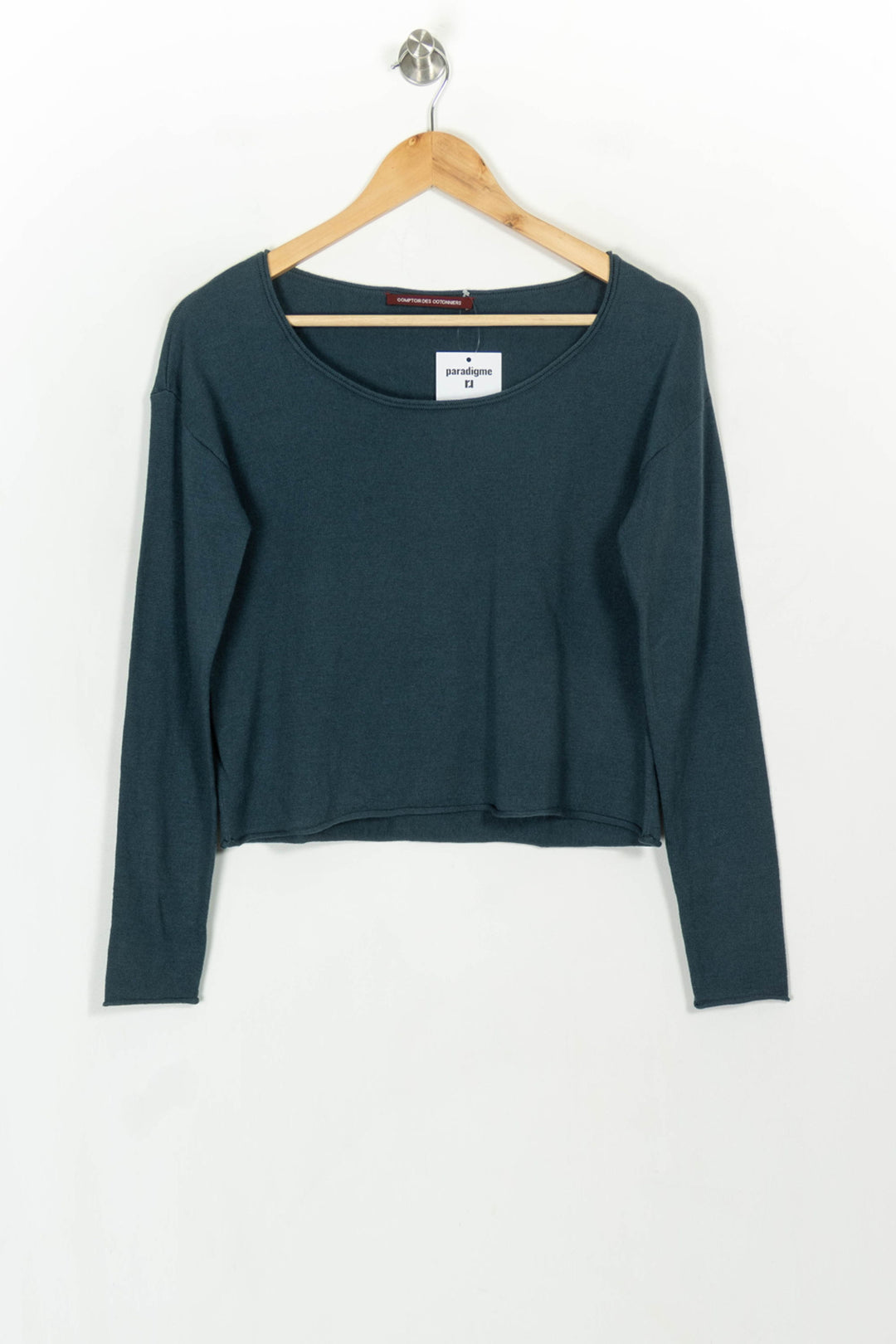 Pull Vert - Taille S/36 de la marque Comptoir des Cotonniers | PARAD116872 - Vendu par Paradigme - Image 2
