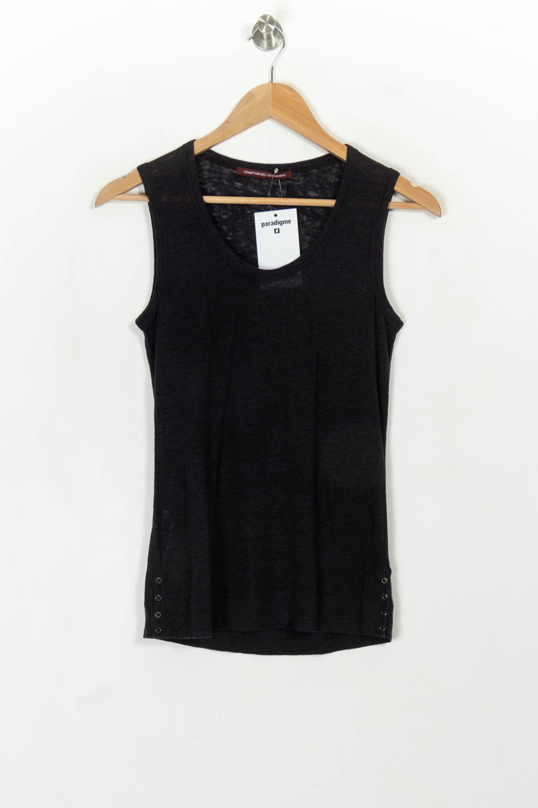 Débardeur Noir - Taille S/36 de la marque Comptoir des Cotonniers | PARAD116873 - Vendu par Paradigme - Image 2