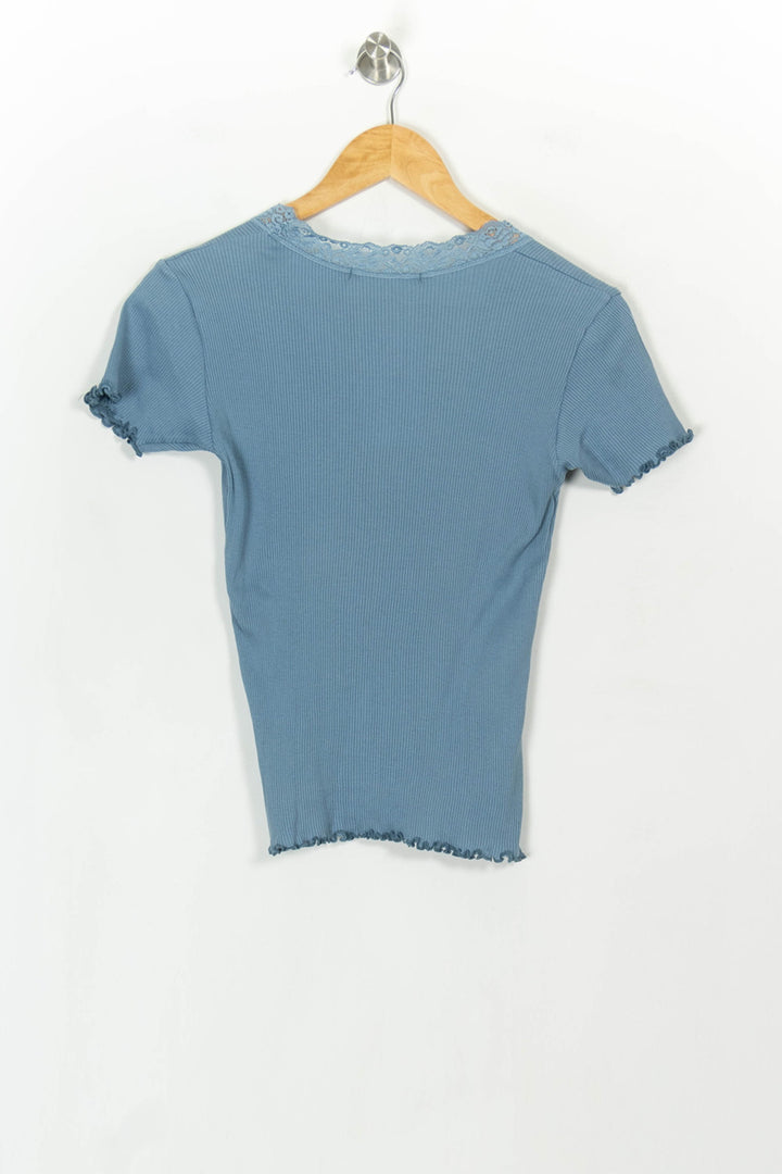 Tee-shirt Bleu - Taille XL/42 de la marque Caroll | PARAD116874 - Vendu par Paradigme - Image 5