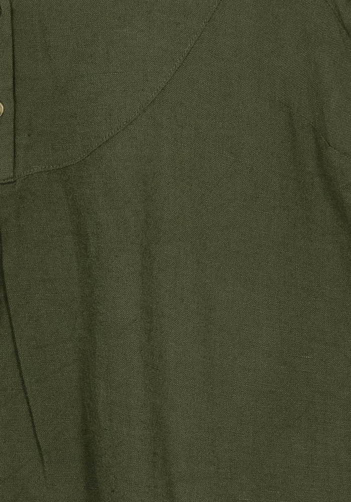 Robe Chemise Verte - Taille M/38 de la marque Caroll | PARAD116875 - Vendu par Paradigme - Image 3