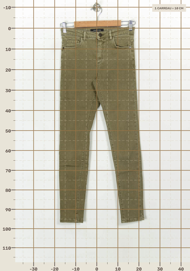 Jean Vert - Taille XS/34 de la marque One Step | PARAD116884 - Vendu par Paradigme - Image 4