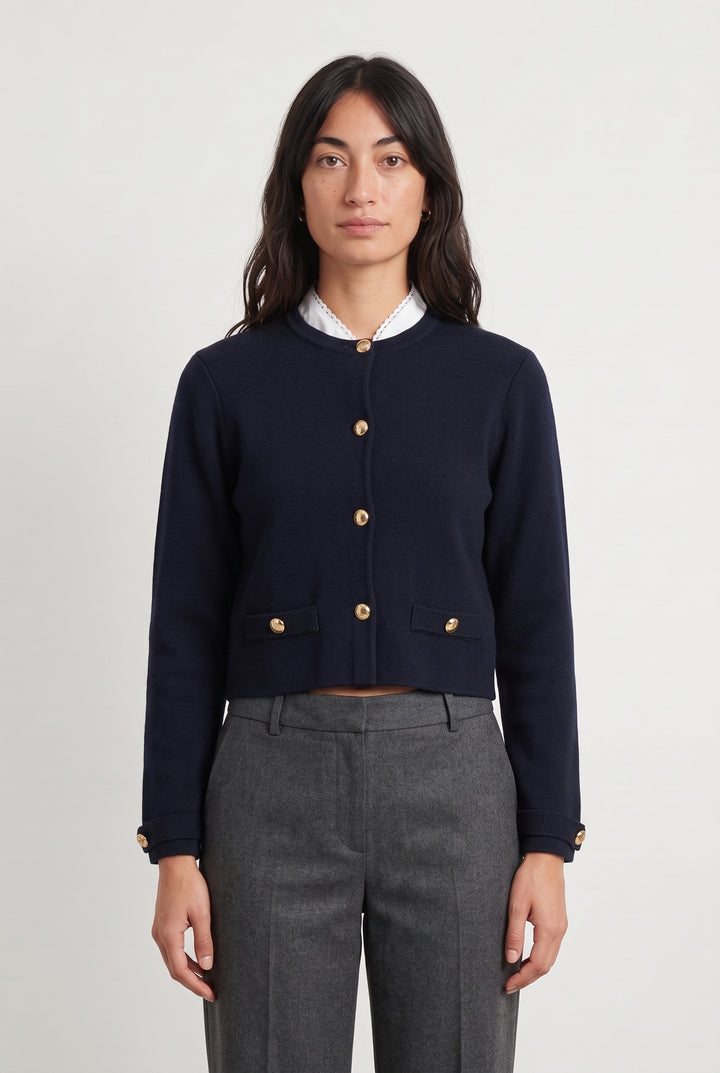 Veste Bleue - Taille S/36 de la marque Maje | PARAD116885 - Vendu par Paradigme - Image 1