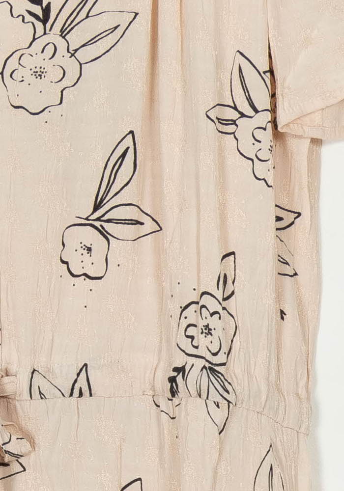 Robe Midi Beige et Noir - Taille XS/34 de la marque Des petits hauts | PARAD116886 - Vendu par Paradigme - Image 3