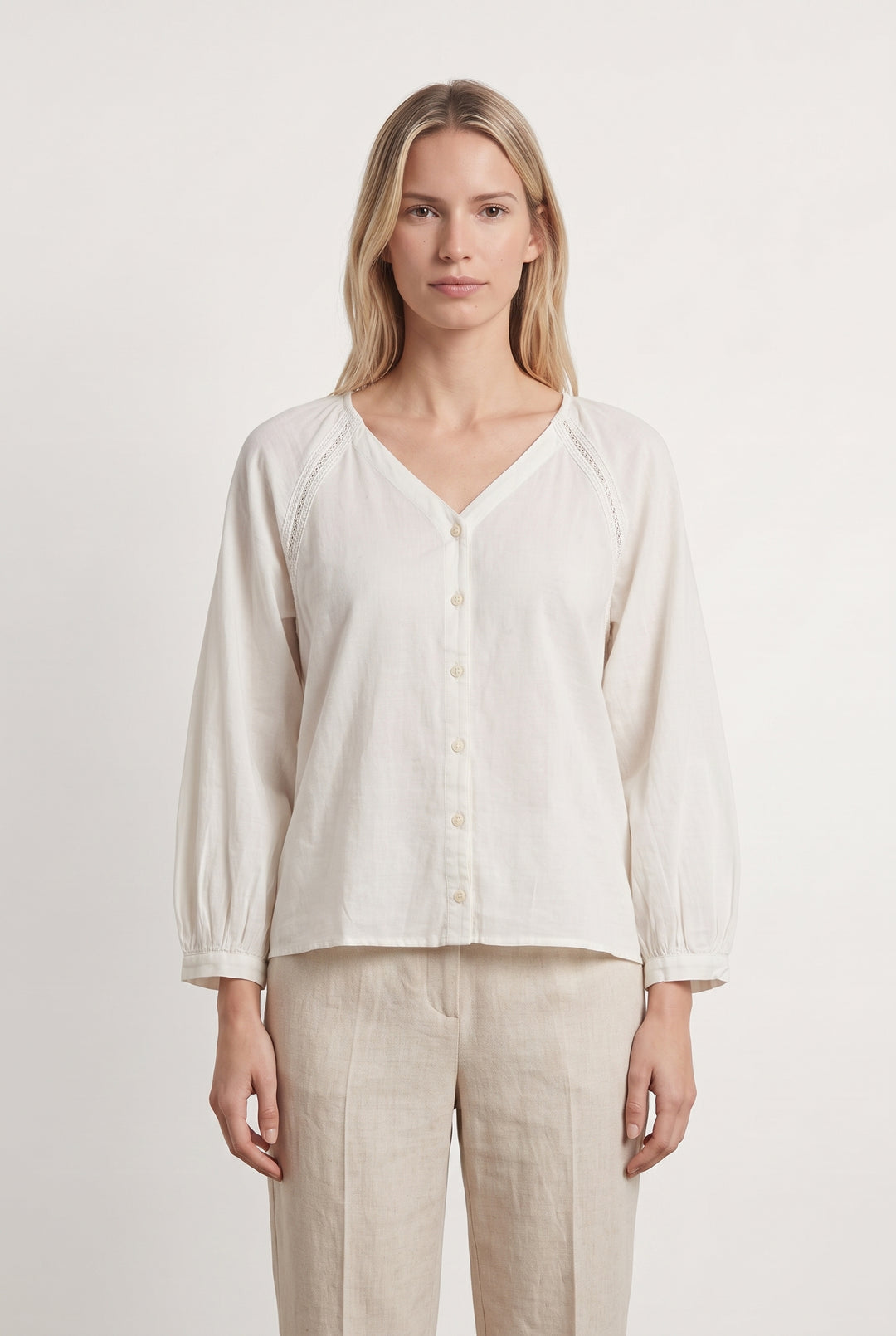 Blouse Blanche - Taille XS/34 de la marque Des petits hauts | PARAD116887 - Vendu par Paradigme - Image 1