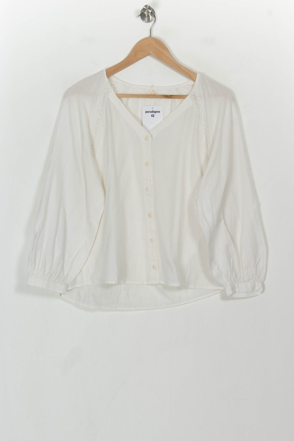 Blouse Blanche - Taille XS/34 de la marque Des petits hauts | PARAD116887 - Vendu par Paradigme - Image 2