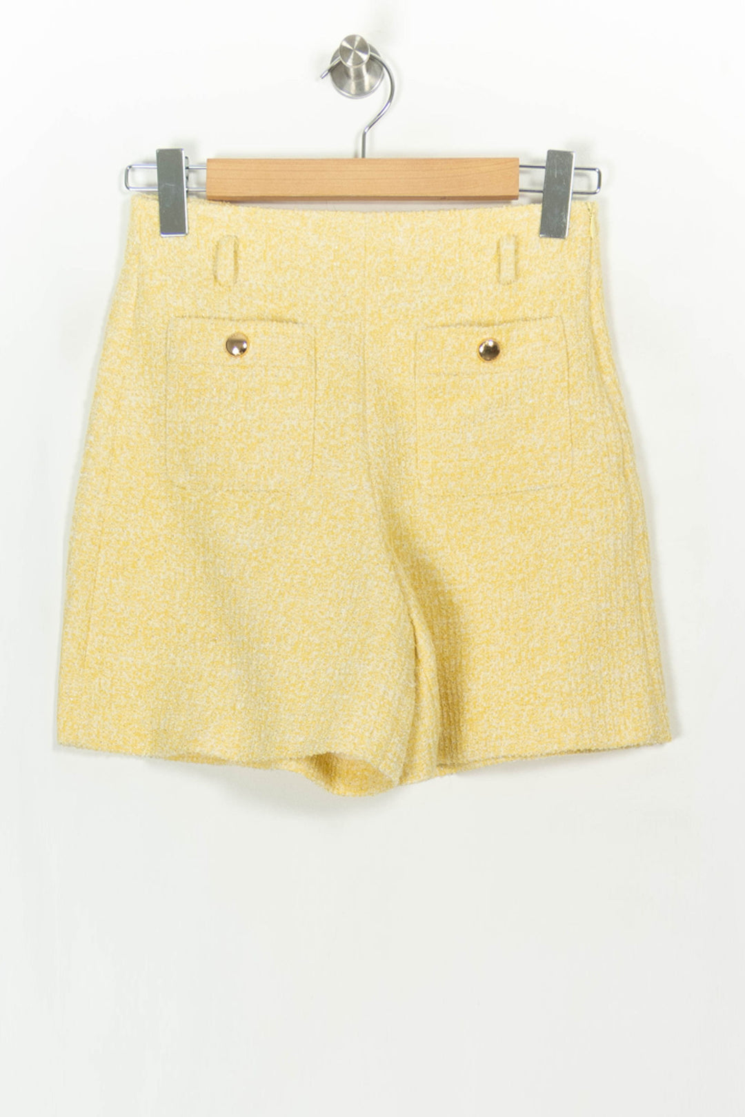 Short Jaune - Taille XS/34 de la marque Maje | PARAD116890 - Vendu par Paradigme - Image 2