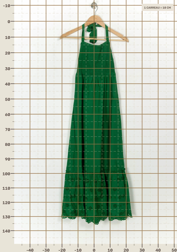 Robe Longue Verte - Taille XS/34 de la marque IKKS | PARAD116891 - Vendu par Paradigme - Image 4