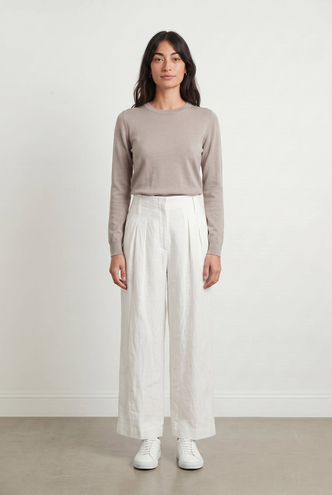 Pantalon Large Beige - Taille XS/34 de la marque Sézane | PARAD116897 - Vendu par Paradigme - Image 1