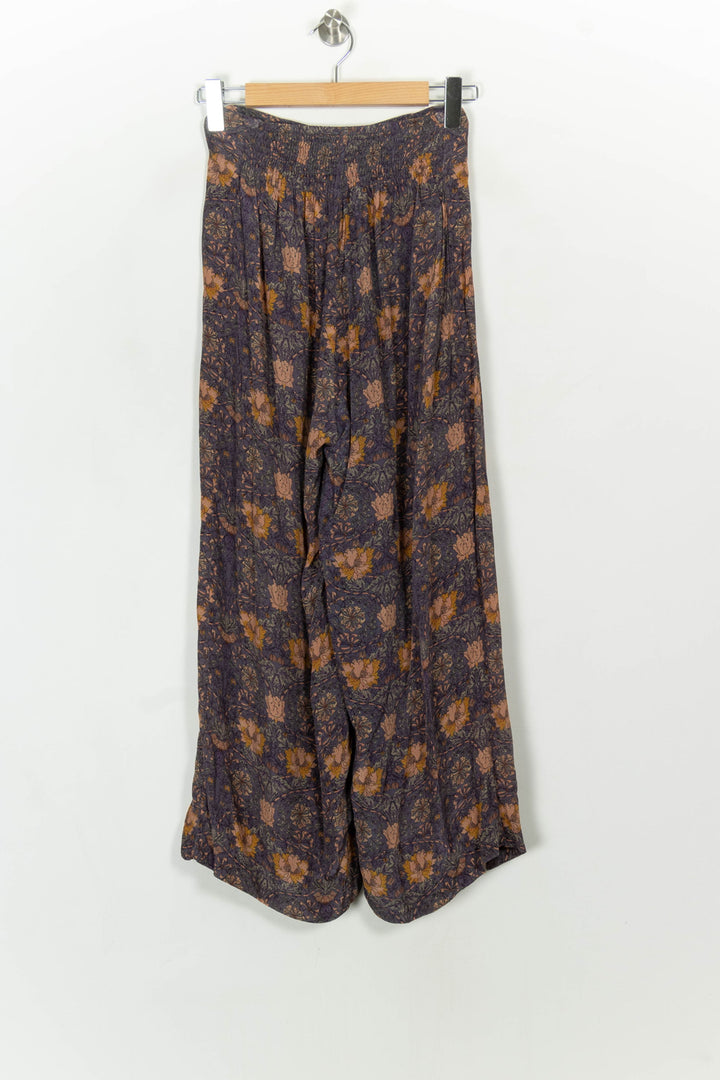 Pantalon Large Violet et Orange - Taille XS/34 de la marque Louise Misha | PARAD116900 - Vendu par Paradigme - Image 5