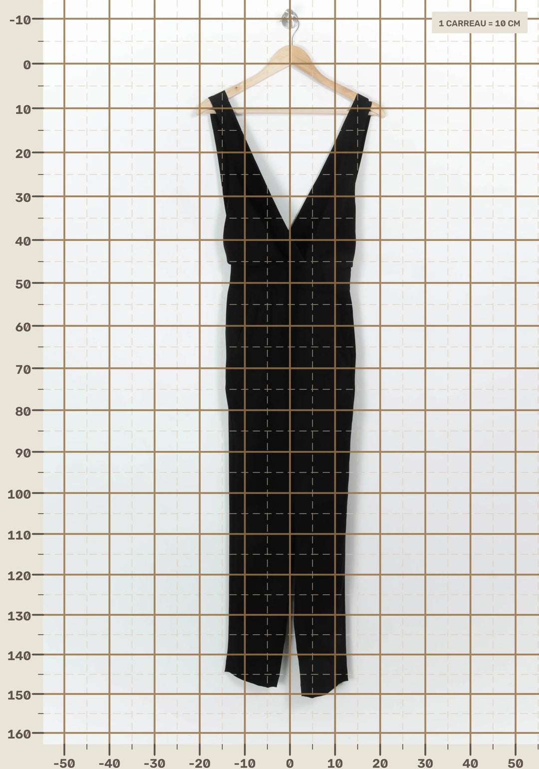 Combinaison Noire - Taille M/38 de la marque Maje | PARAD116902 - Vendu par Paradigme - Image 4