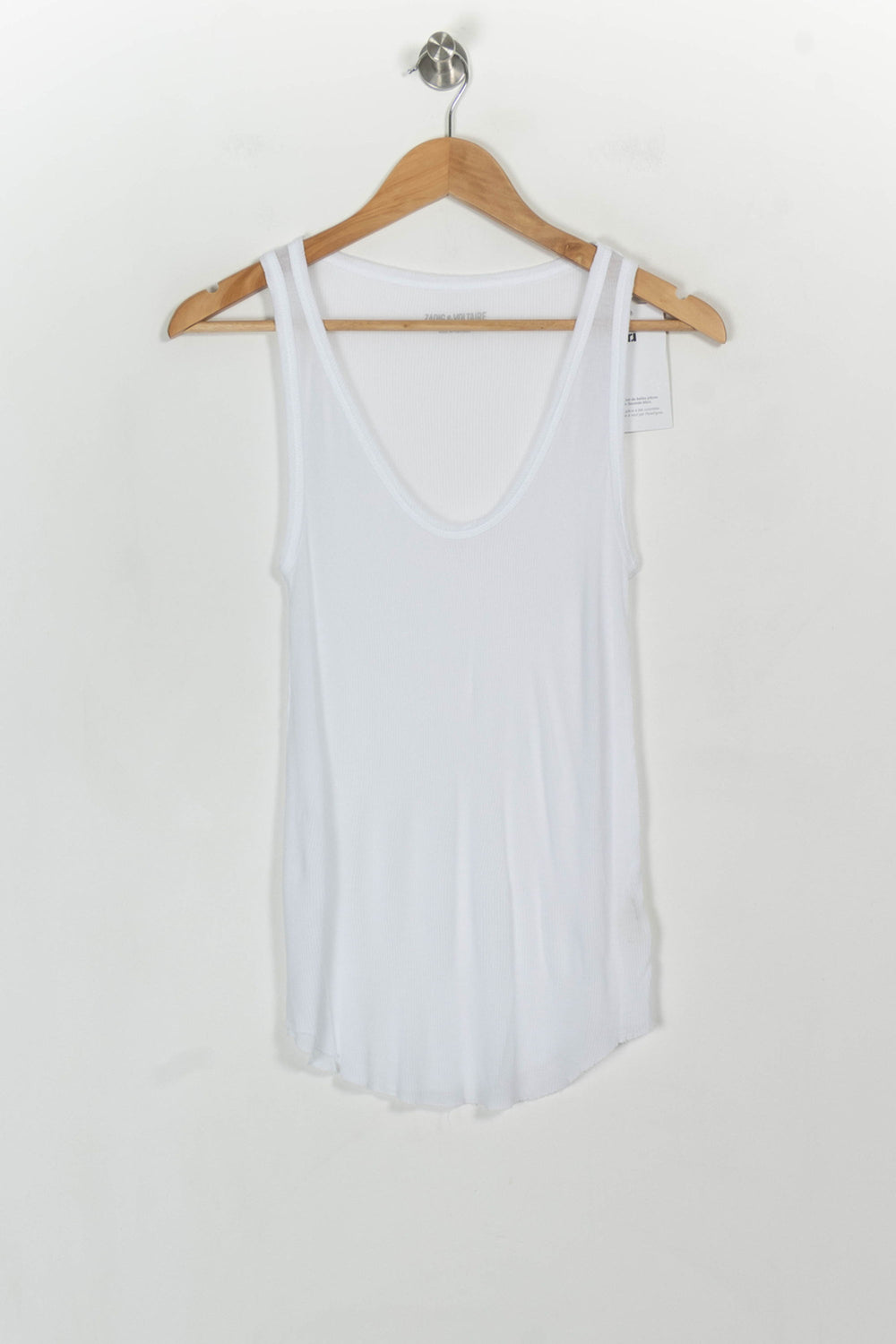 Débardeur Blanc - Taille L/40 de la marque Zadig&Voltaire | PARAD116903 - Vendu par Paradigme - Image 2