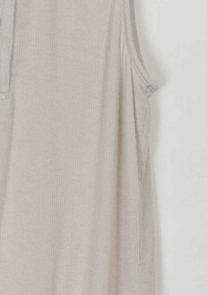 Débardeur Blanc - Taille L/40 de la marque American Vintage | PARAD116904 - Vendu par Paradigme - Image 3
