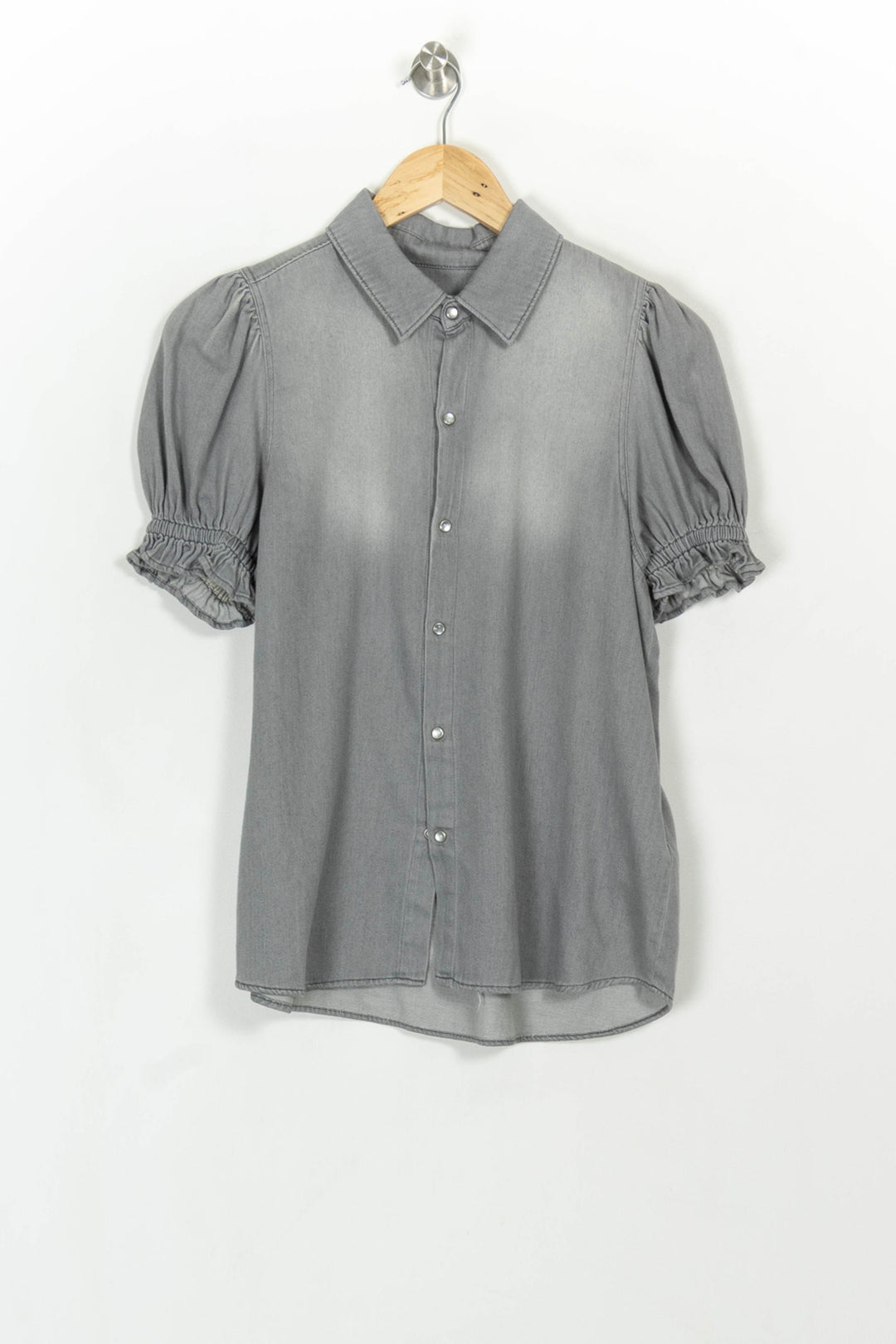 Chemisier Gris - Taille S/36 de la marque ba&amp;sh | PARAD116908 - Vendu par Paradigme - Image 2