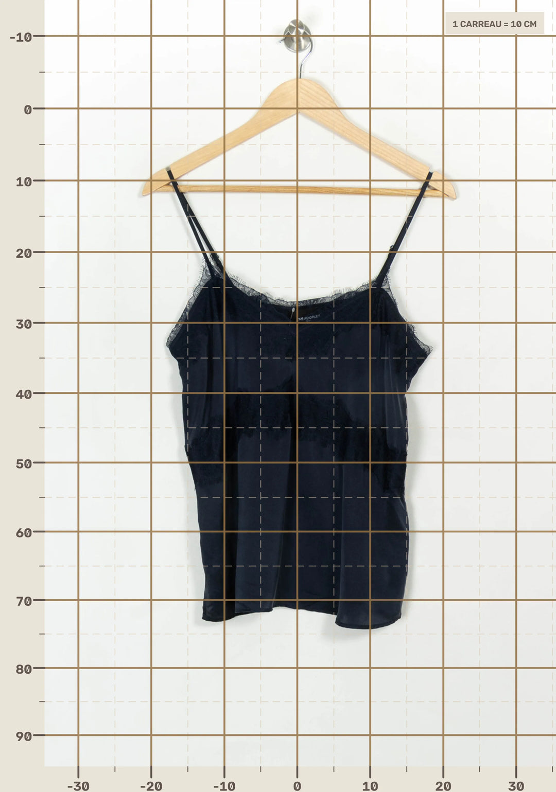Caraco Bleu - Taille M/38 de la marque The Kooples | PARAD116911 - Vendu par Paradigme - Image 4