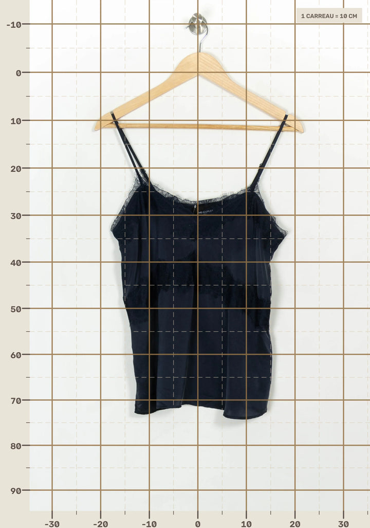 Caraco Bleu - Taille M/38 de la marque The Kooples | PARAD116911 - Vendu par Paradigme - Image 4