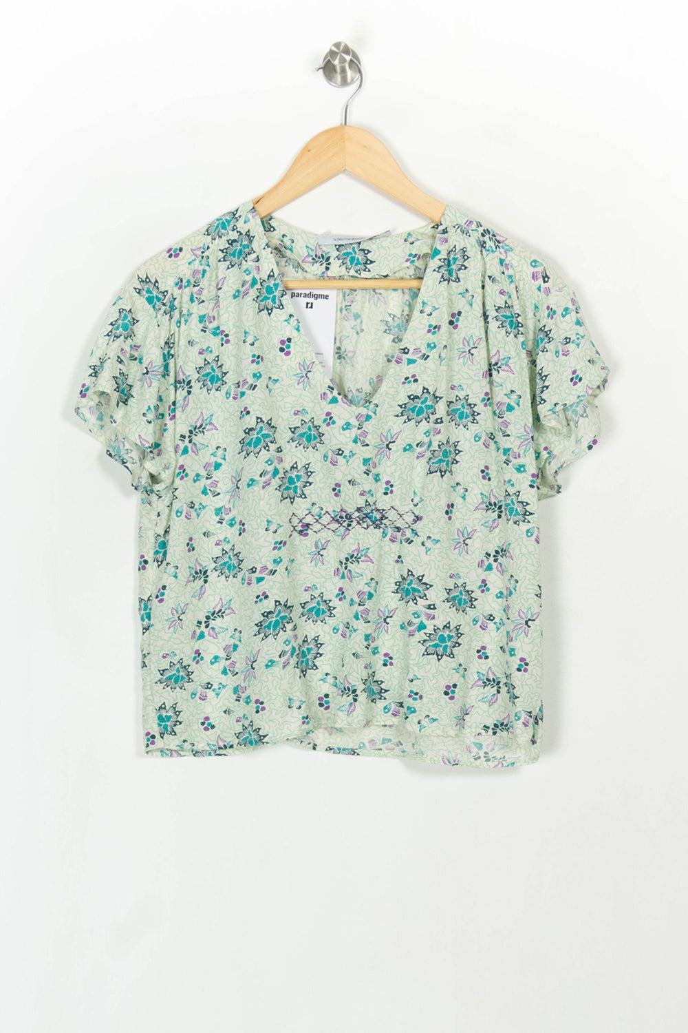 Blouse Multicolore - Taille S/36 de la marque La Fée Maraboutée | PARAD116915 - Vendu par Paradigme - Image 2