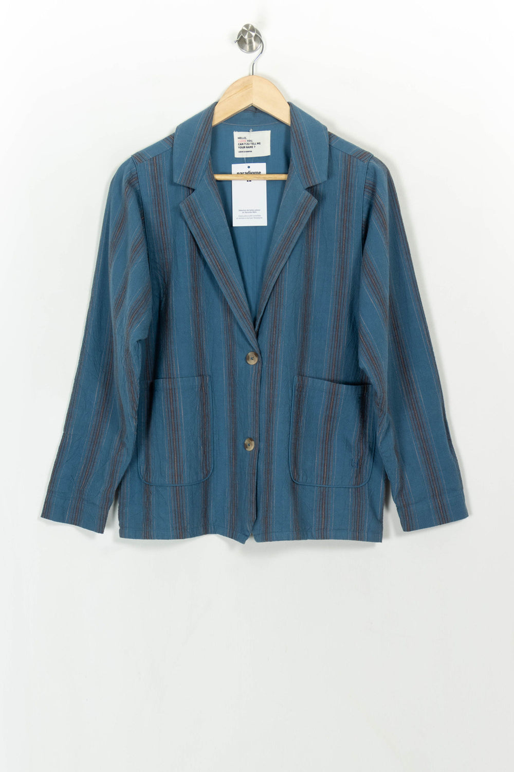 Veste Bleue - Taille S/36 de la marque Léon & Harper | PARAD116922 - Vendu par Paradigme - Image 2