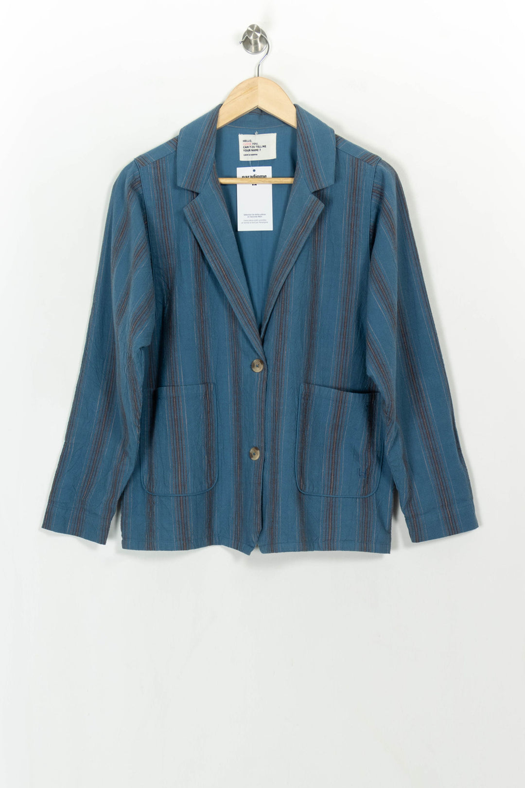 Veste Bleue - Taille S/36 de la marque Léon &amp; Harper | PARAD116922 - Vendu par Paradigme - Image 2
