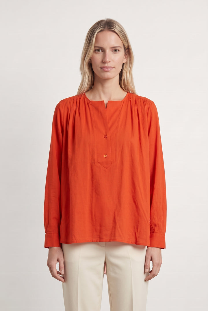 Blouse Orange - Taille M/38 de la marque Des petits hauts | PARAD116925 - Vendu par Paradigme - Image 1
