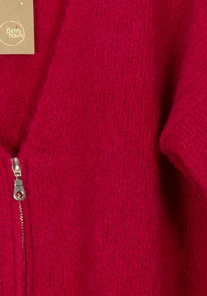 Cardigan Rose - Taille S/36 de la marque Des petits hauts | PARAD116926 - Vendu par Paradigme - Image 3