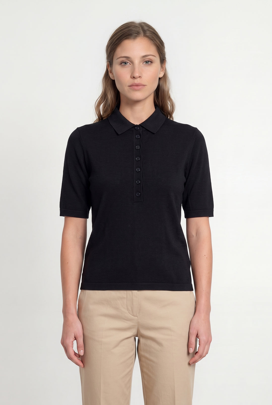 Polo Bleu - Taille M/38 de la marque Caroll | PARAD116932 - Vendu par Paradigme - Image 1