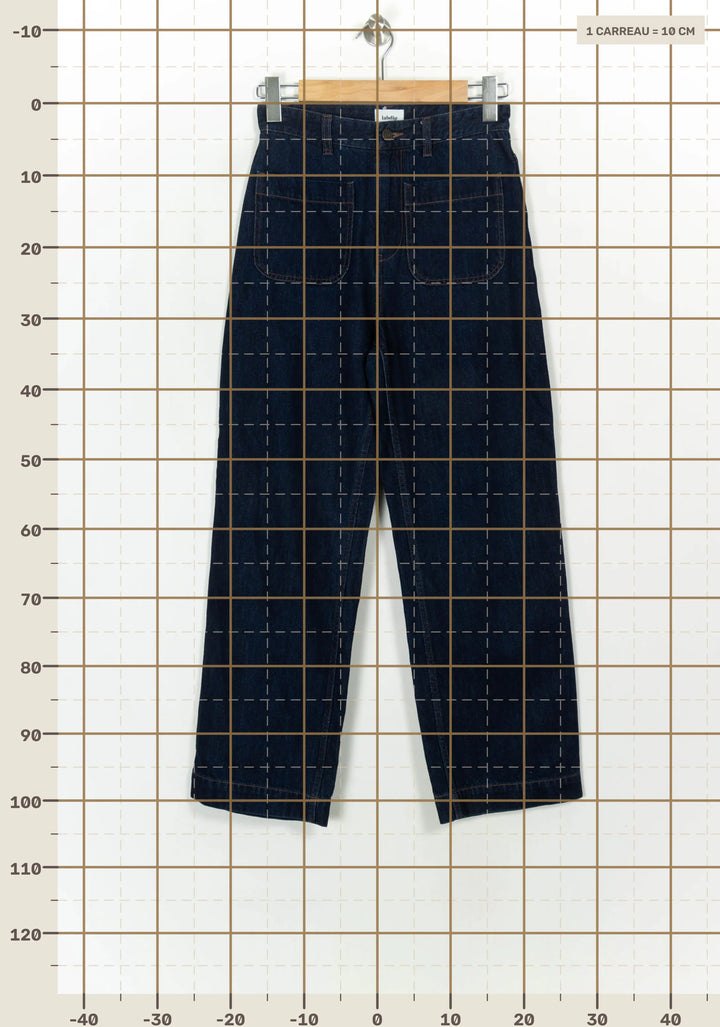 Jean Bleu - Taille S/36 de la marque Labdip | PARAD116934 - Vendu par Paradigme - Image 4