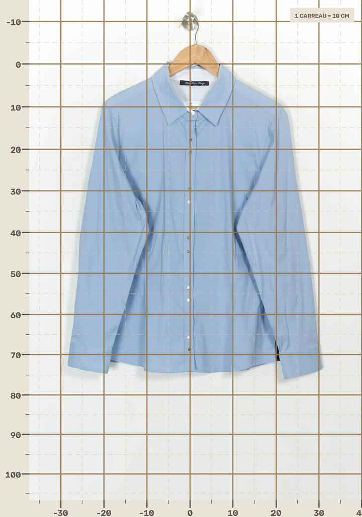 Chemise Bleue - Taille XXXL/46 de la marque Bleu Blanc Rouge | PARAD116939 - Vendu par Paradigme - Image 4