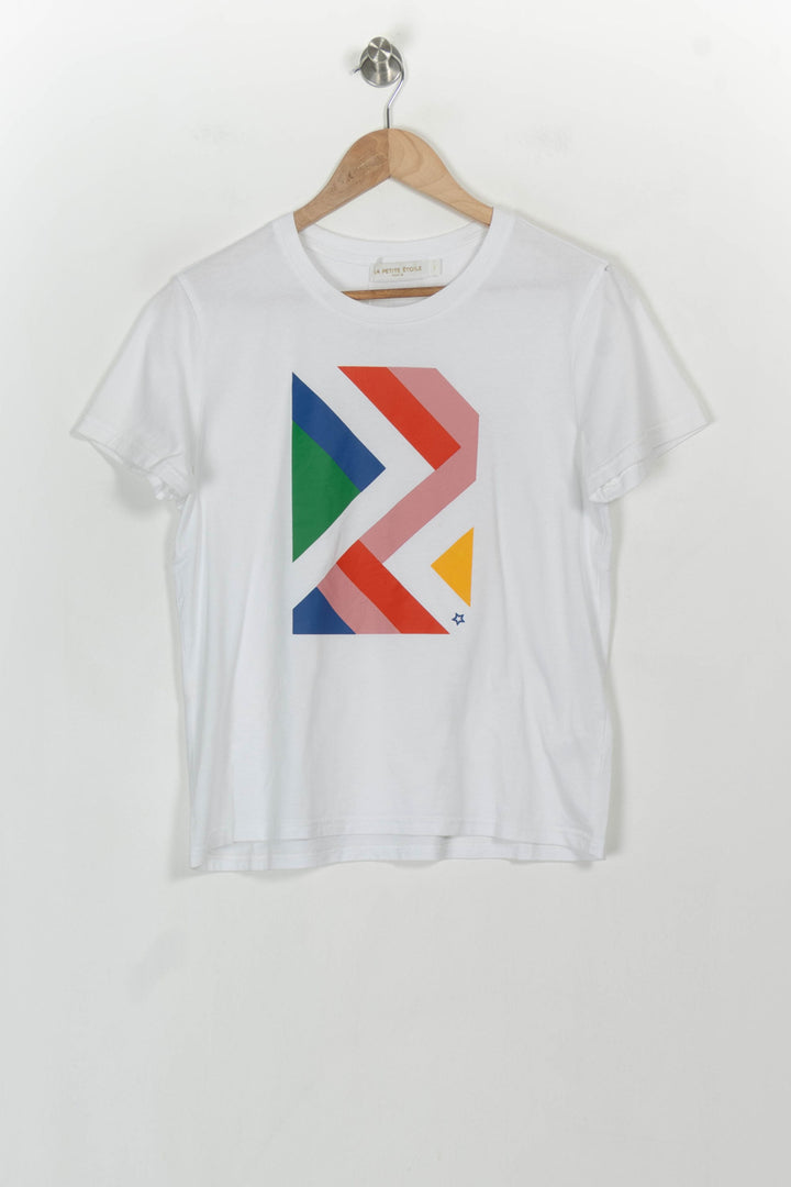 Tee-shirt Blanc - Taille S/36 de la marque La Petite Etoile | PARAD116941 - Vendu par Paradigme - Image 2