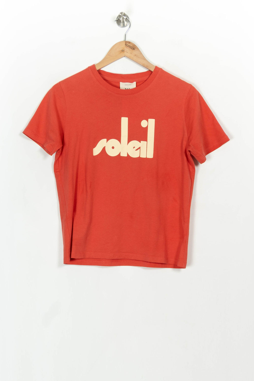 Tee-shirt Rouge - Taille S/36 de la marque Sézane | PARAD116943 - Vendu par Paradigme - Image 2