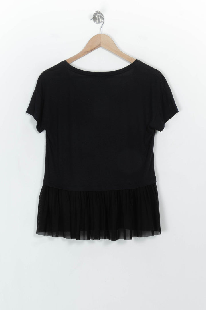 Tee-shirt Noir - Taille M/38 de la marque Claudie Pierlot | PARAD116945 - Vendu par Paradigme - Image 5