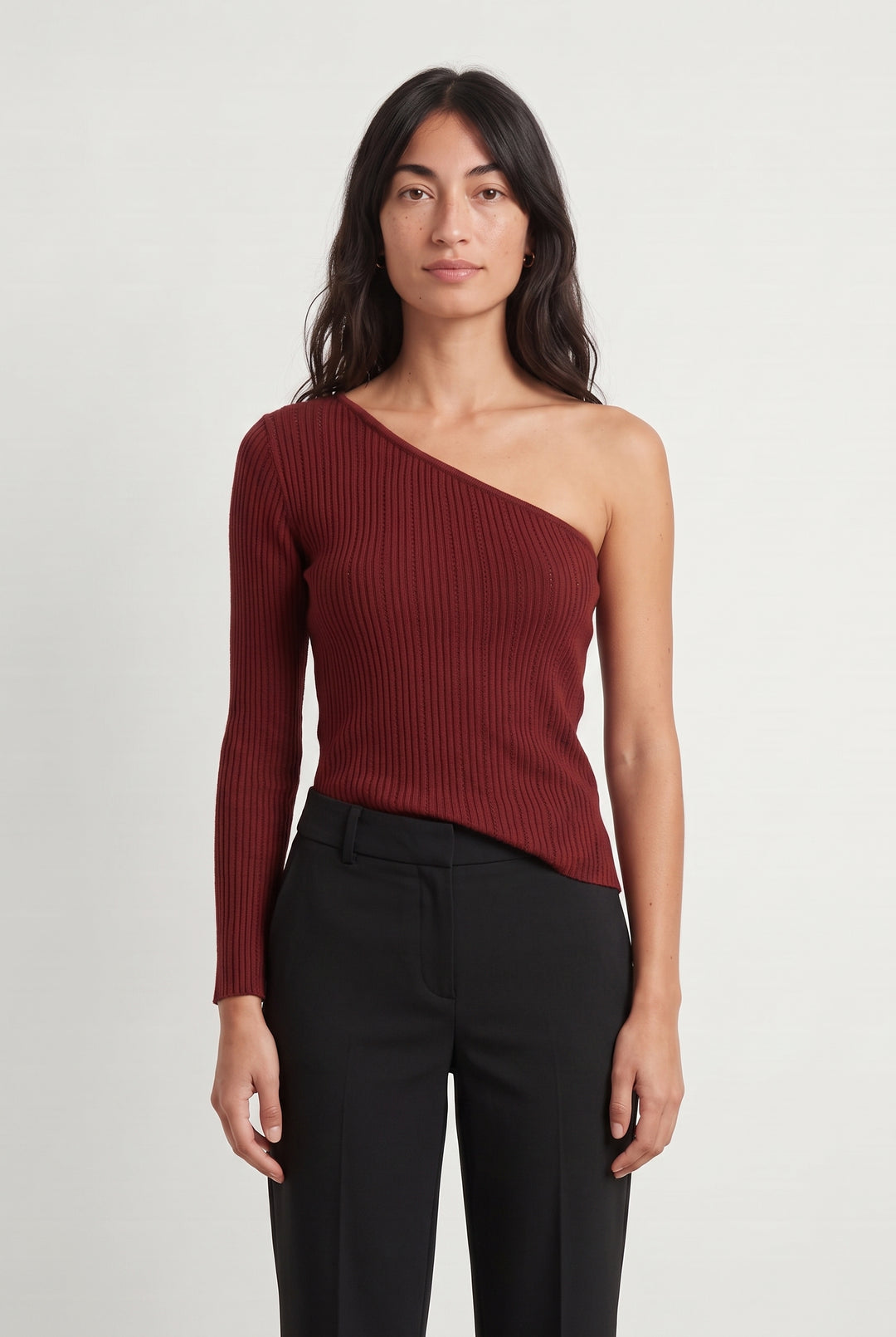 Pull Bordeaux - Taille M/38 de la marque Petite Mendigote | PARAD116947 - Vendu par Paradigme - Image 1