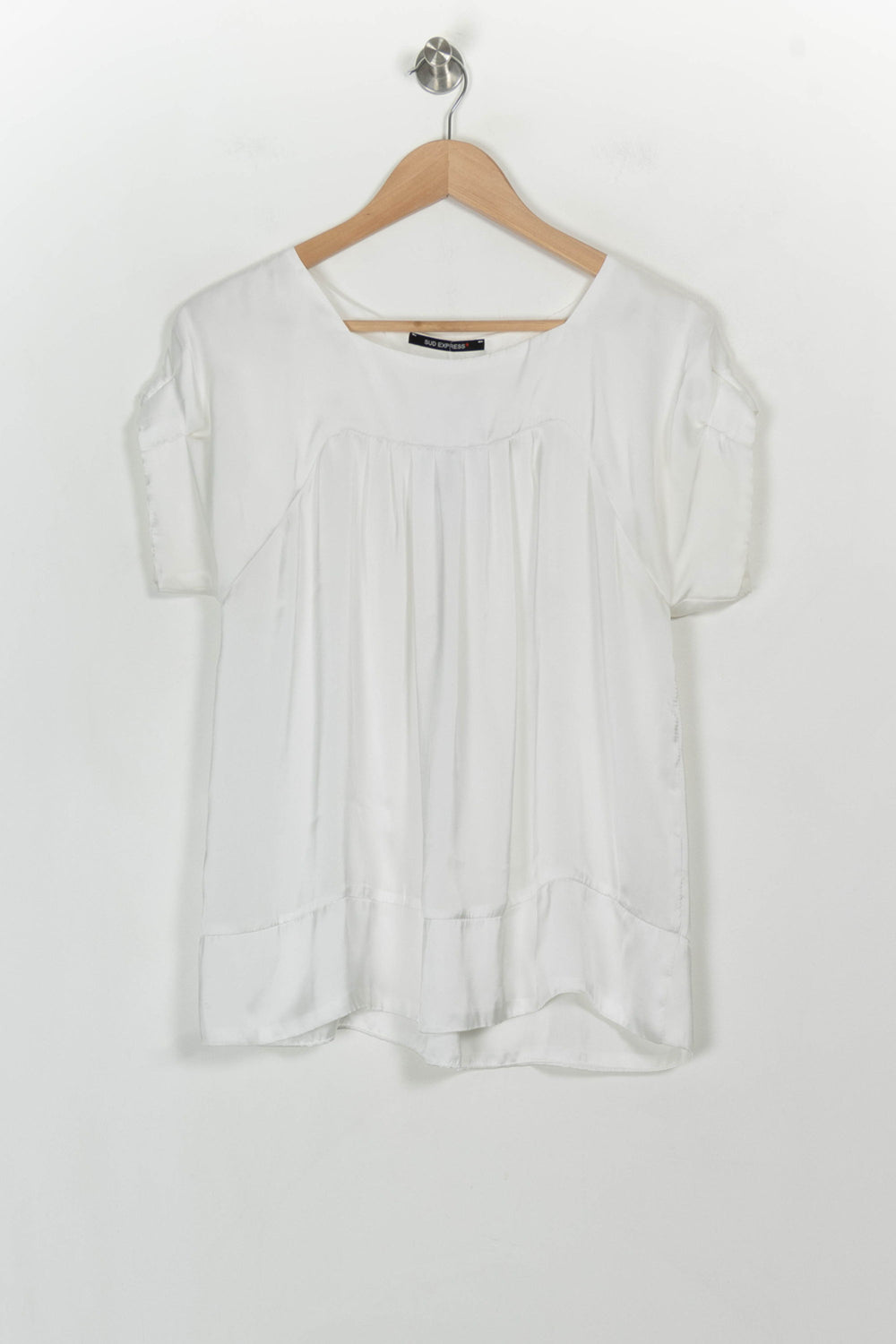 Blouse Blanche - Taille M/38 de la marque Sud express | PARAD116955 - Vendu par Paradigme - Image 2
