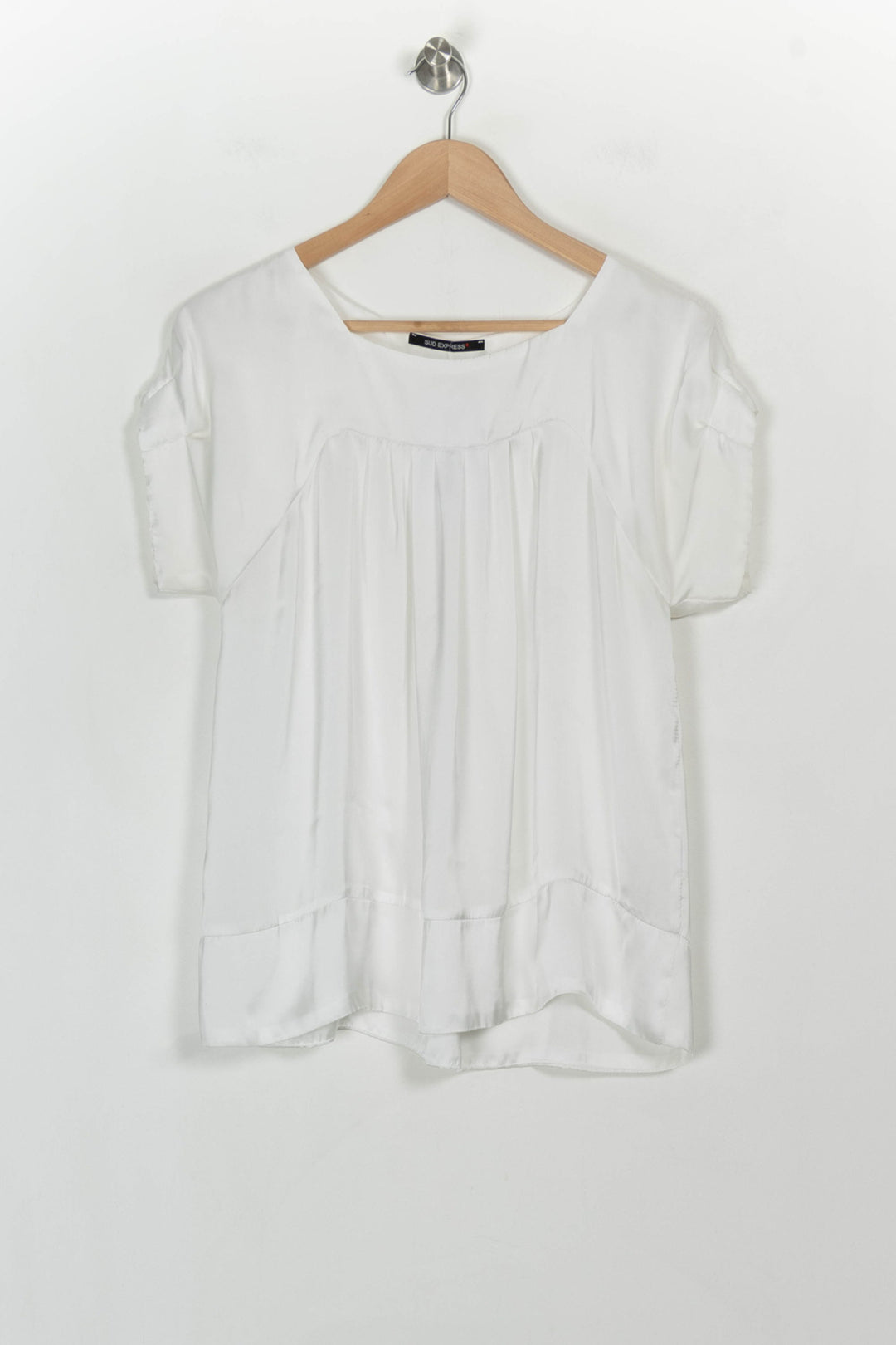 Blouse Blanche - Taille M/38 de la marque Sud express | PARAD116955 - Vendu par Paradigme - Image 2