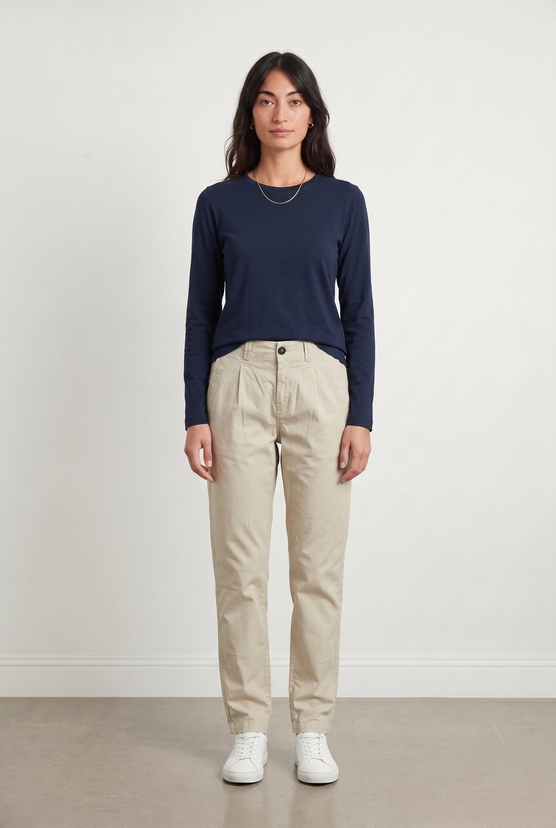 Pantalon Chino Beige - Taille M/38 de la marque Maison 123 | PARAD116961 - Vendu par Paradigme - Image 1