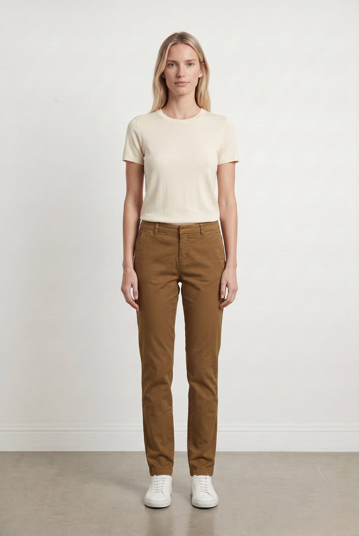 Pantalon Marron - Taille M/38 de la marque La Fée Maraboutée | PARAD116963 - Vendu par Paradigme - Image 1