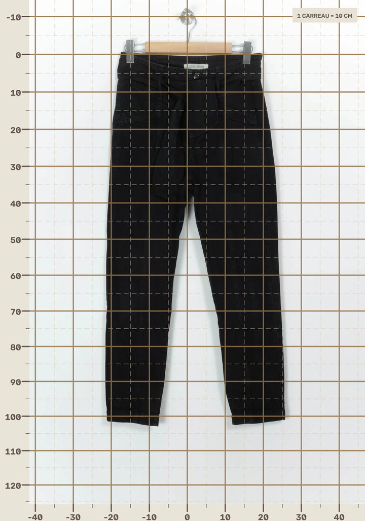 Jean Noir - Taille M/38 de la marque I.Code | PARAD116968 - Vendu par Paradigme - Image 4