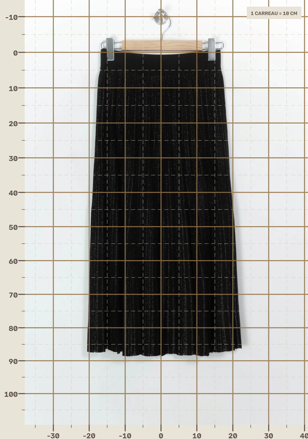 Jupe Plissée Noire - Taille M/38 de la marque Petite Mendigote | PARAD116969 - Vendu par Paradigme - Image 4